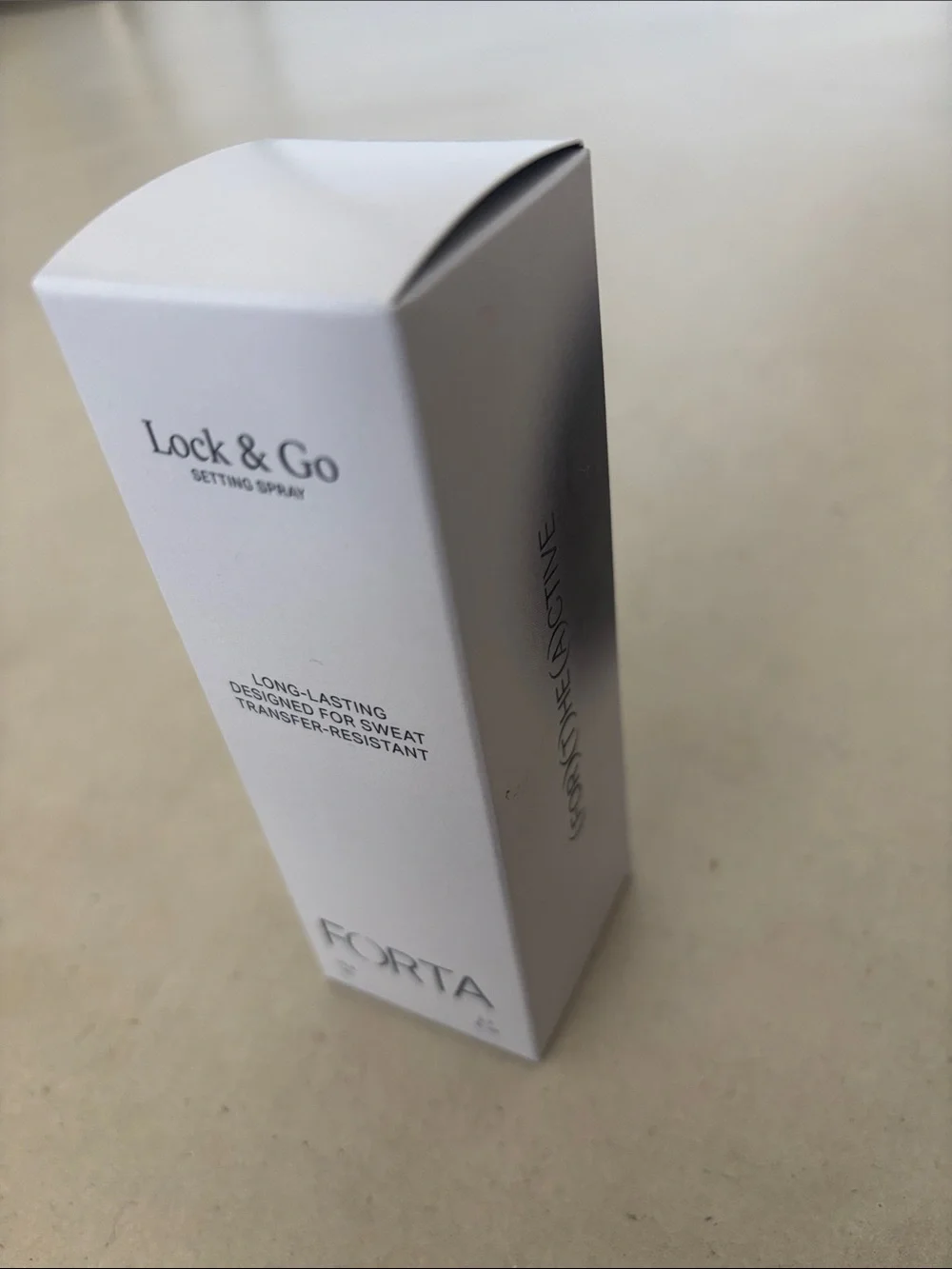 NIB Forta Lock & Go “For the Active” Setting Spray